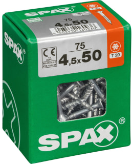 SPAX TX 4,5X50 UPPOK. 75KPL YLEISRUUVI Main Image