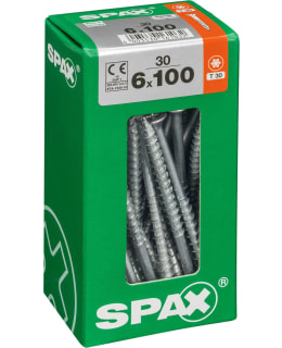 SPAX TX 6X100 UPPOKANTA 30KPL YLEISRUUVI Main Image