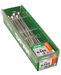 SPAX TX 6X140 UPPOKANTA 20KPL YLEISRUUVI Main Image