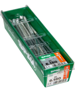 SPAX TX 6X180 UPPOKANTA 20KPL YLEISRUUVI Main Image