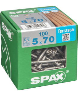 SPAX TX 5X70 RST 100KPL TERASSIRUUVI Main Image
