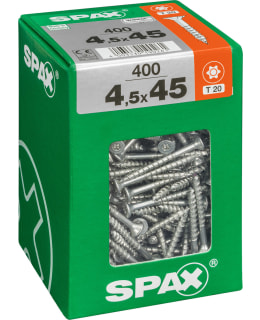SPAX TX 4,5X45 UPPOK. 400KPL YLEISRUUVI Main Image