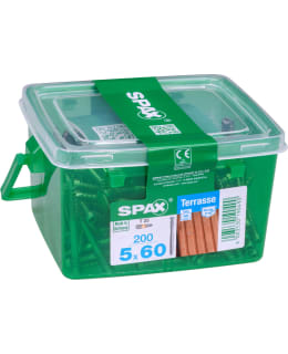 SPAX TX 5X60 RST 200KPL TERASSIRUUVI Main Image