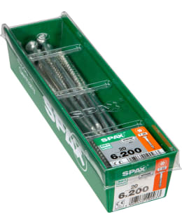 SPAX TX 6X200 UPPOKANTA 20KPL YLEISRUUVI Main Image
