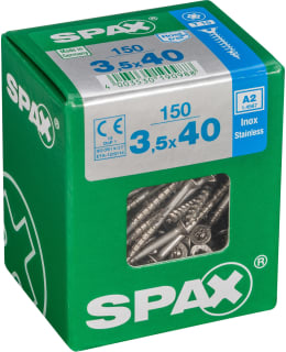 SPAX TX 3,5X40 RST UPPOK. 150KPL Y.RUUVI Main Image