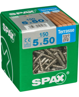SPAX TX 5X50 RST 150KPL TERASSIRUUVI Main Image