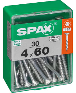 SPAX TX 4X60 UPPOKANTA 30KPL YLEISRUUVI Main Image