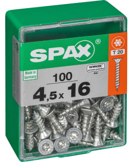 SPAX TX 4,5X16 UPPOK. 100KPL YLEISRUUVI Main Image