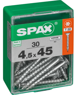 SPAX TX 4,5X45 UPPOK. 30KPL YLEISRUUVI Main Image