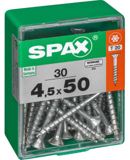 SPAX TX 4,5X50 UPPOK. 30KPL YLEISRUUVI Main Image