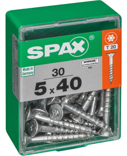 SPAX TX 5X40 UPPOKANTA 30KPL YLEISRUUVI Main Image