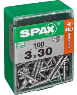 SPAX TX 3X30 UPPOKANTA 100KPL YLEISRUUVI Main Image