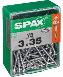 SPAX TX 3X35 UPPOKANTA 75KPL YLEISRUUVI Main Image