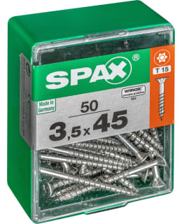 SPAX TX 3,5X45 UPPOK. 50KPL YLEISRUUVI Main Image