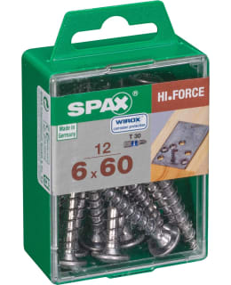 SPAX TX 6X60 12KPL LEVEÄKANTARUUVI Main Image