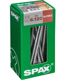 SPAX TX 6X120 24KPL LEVEÄKANTARUUVI Main Image