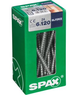 SPAX TX 6X120 24KPL SYLINTERIKANTARUUVI Main Image