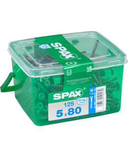 SPAX TX 5X80 RST UPPOK. 125KPL Y.RUUVI Main Image