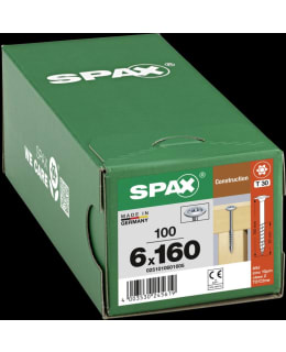 SPAX WASHER HEAD 6,0X160 T30 WIROX 100 Main Image