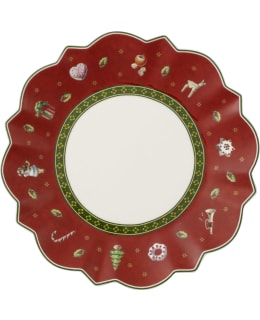 V&B TOY'S DELG BREAD & BUTTER PLATE RED Main Image