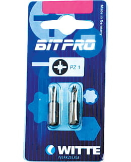 Witte Bitbro PZ1 2 kpl ruuvauskärki Main Image