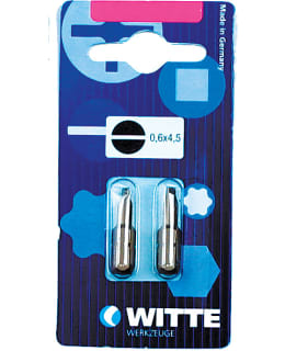 Witte 4,5 x 0,6 mm ura 2 kpl ruuvauskärki Main Image