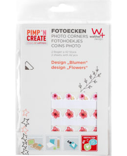 WALTHER 120900 PHOTO CORNERS FLOWER DESI Main Image