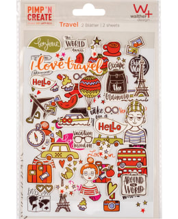 WALTHER 121206 ADHESIVE STICKER TRAVEL Main Image