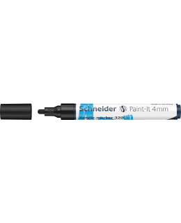 SCH ACRYLIC MARKER PAINT-IT 320 4MM BLA Main Image
