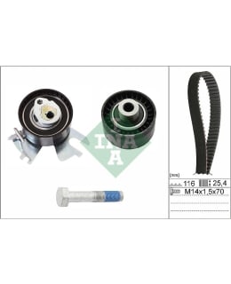 Schaeffler INA 530 0449 10 Timing belt set Main Image