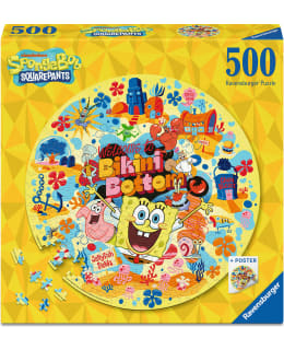RB SPONGE BOB 500P ROUND PALAPELI Main Image