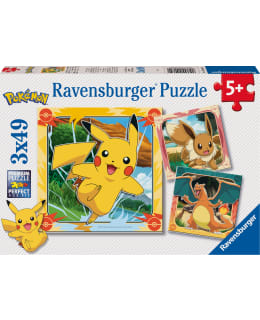 RB POKEMON  3X49P PALAPELI Main Image