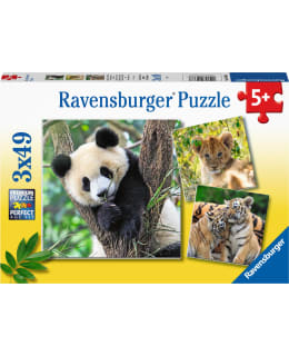 RB PANDA, LION AND TIGER 3X49P PALAPELI Main Image