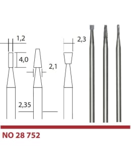 PROXXON KOVAMETALLIJYRSIN TERÄ, 3 OSAA Main Image