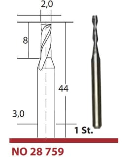 PROXXON KOVAMETALLIJYRSIN TERÄ, 2MM Main Image