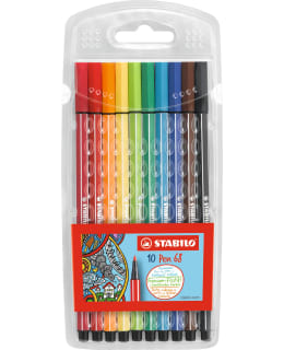 STABILO PEN 68 10KPL KUITUKÄRKIKYNÄ Main Image