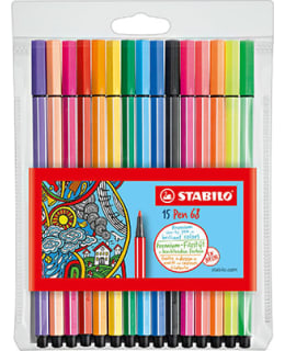 STABILO PEN 68 10+5 NEON WALLET Main Image