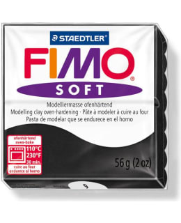 STAEDTLER FIMO ASKARTELUMASSA MUSTA 56G Main Image