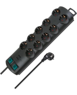 BRENNENSTUHL 10OS 2M JATKOJOHTO 2X KYTKI Main Image