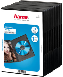 HAMA DVD-JEW.CASE,10-PACK,BLAC Main Image