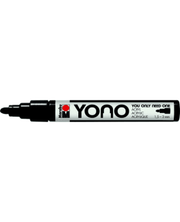 MARABU YONO BLACK 1.5-3MM TUSSI Main Image