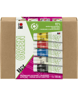 MARABU GREEN BASIC 5X100ML ALKYDIMAALI Main Image