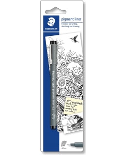 FI:STAEDTLER PIGMENT LINER 0,2 MM MUSTA Main Image