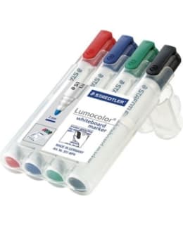 STAEDTLER 4KPL PYÖREÄ VALKOTAULUKYNÄ Main Image