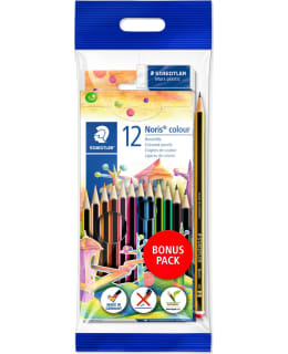 STAEDTLER 12 PUUVÄRIÄ + PYYHEKUMI Main Image