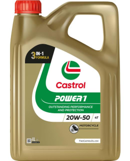 CASTROL POWER1 4T 20W-50 4L (4) Main Image