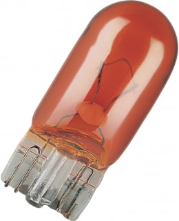 OSRAM POLTIN 12V WY5W 5W AMBER Main Image