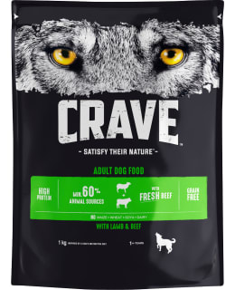 CRAVE 1KG LAMMAS&HÄRKÄ KOIRANRUOKA Main Image