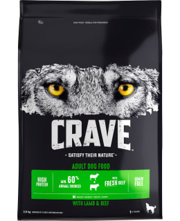 CRAVE 2,8KG LAMMAS&HÄRKÄ KOIRANRUOKA Main Image