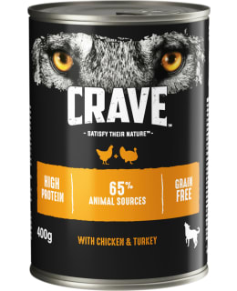 CRAVE 400G KANA&KALKKUNA KOIRANRUOKA Main Image